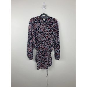 Terra & Sky blouse size 1X color black